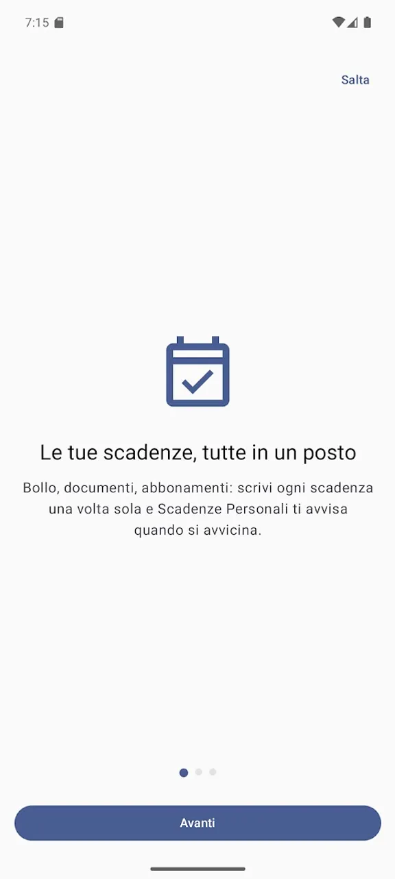 Scadenze Personali screenshot 1