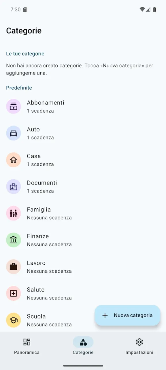 Scadenze Personali screenshot 6