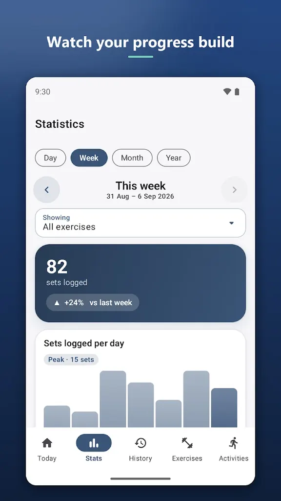 Workout Tracker screenshot 3